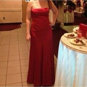 BCBG Maxazaria Long Red Dress Size 12